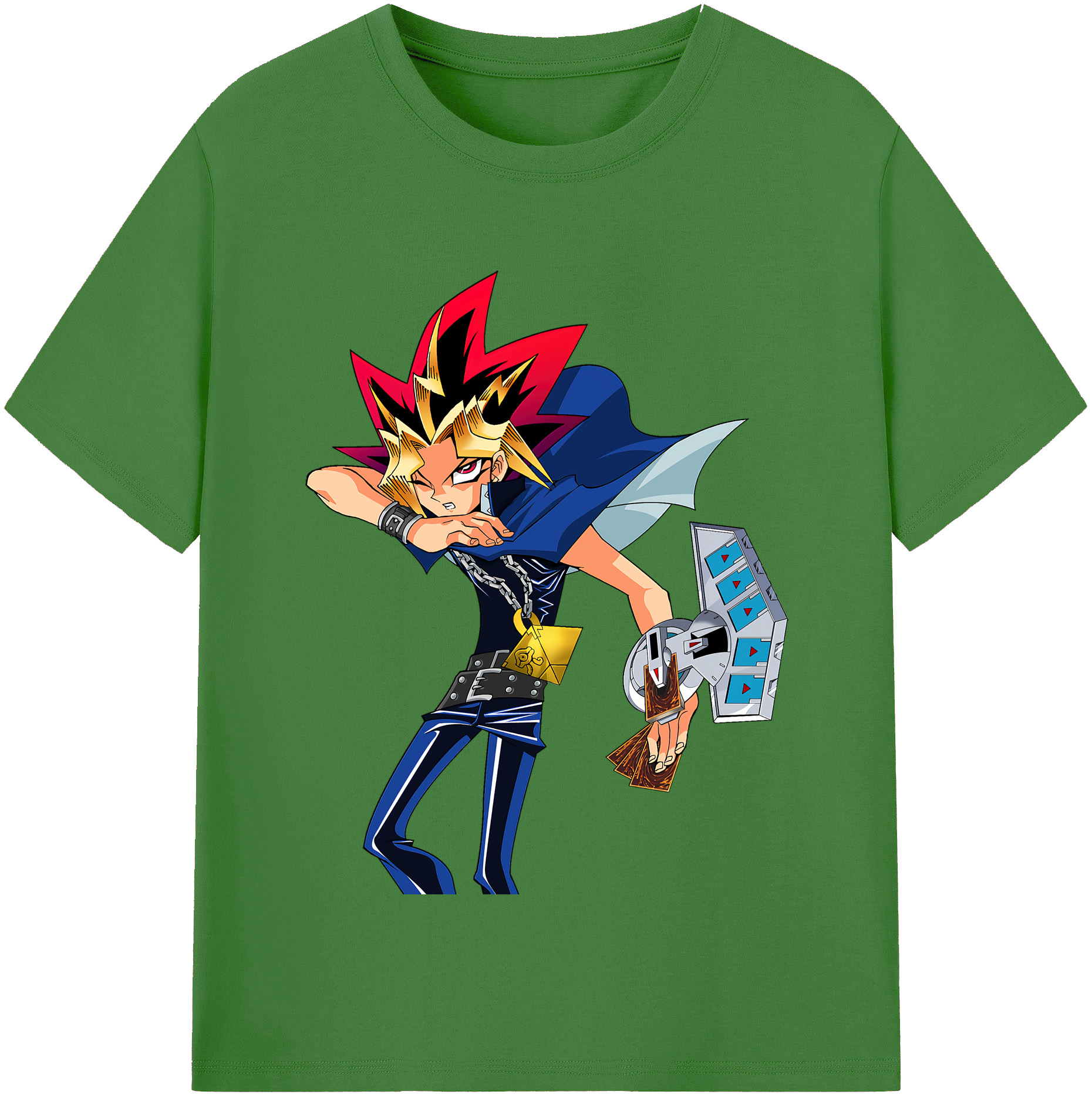 （画像用） 遊☆戯☆王 Yu-Gi-Oh! レディースカジュアルプリントTシャツ（綿100％）